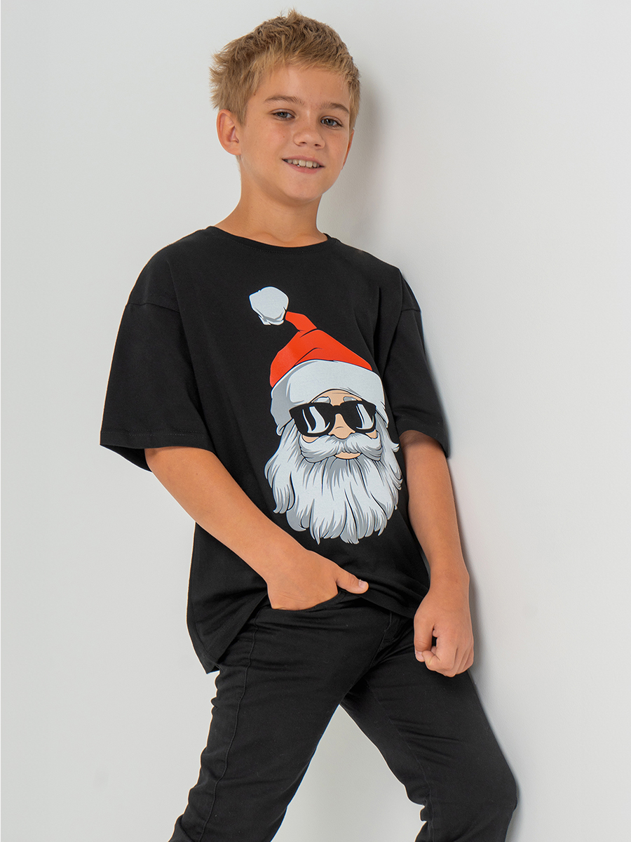 Футболка HappyFox HF0178SPPсанта.черный - фото 13