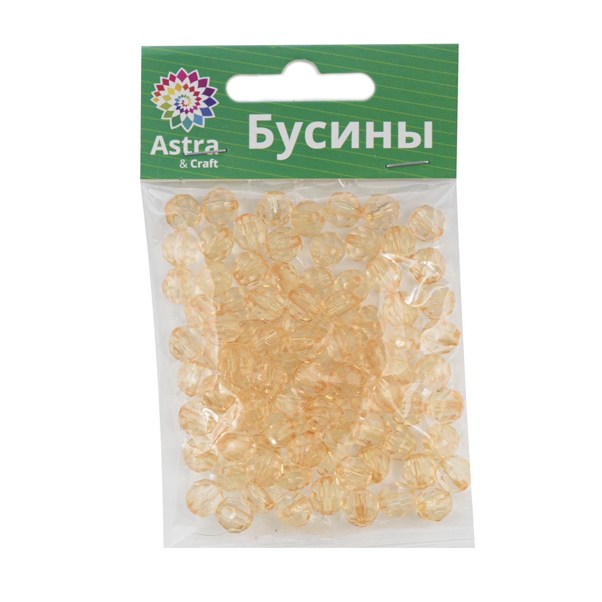 Набор для творчества Astra Craft бусины акрил 8 мм 25 г круглые - фото 6