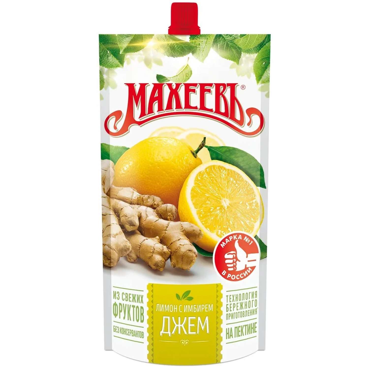 Джем Махеевъ Лимон Имбирь 300г дой-пак - фото 1