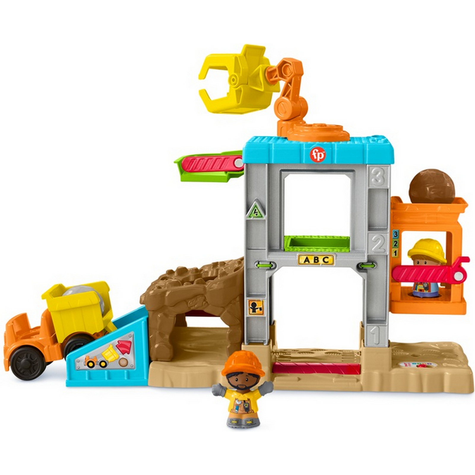 Игровой набор Fisher Price Little People Стройка - фото 7