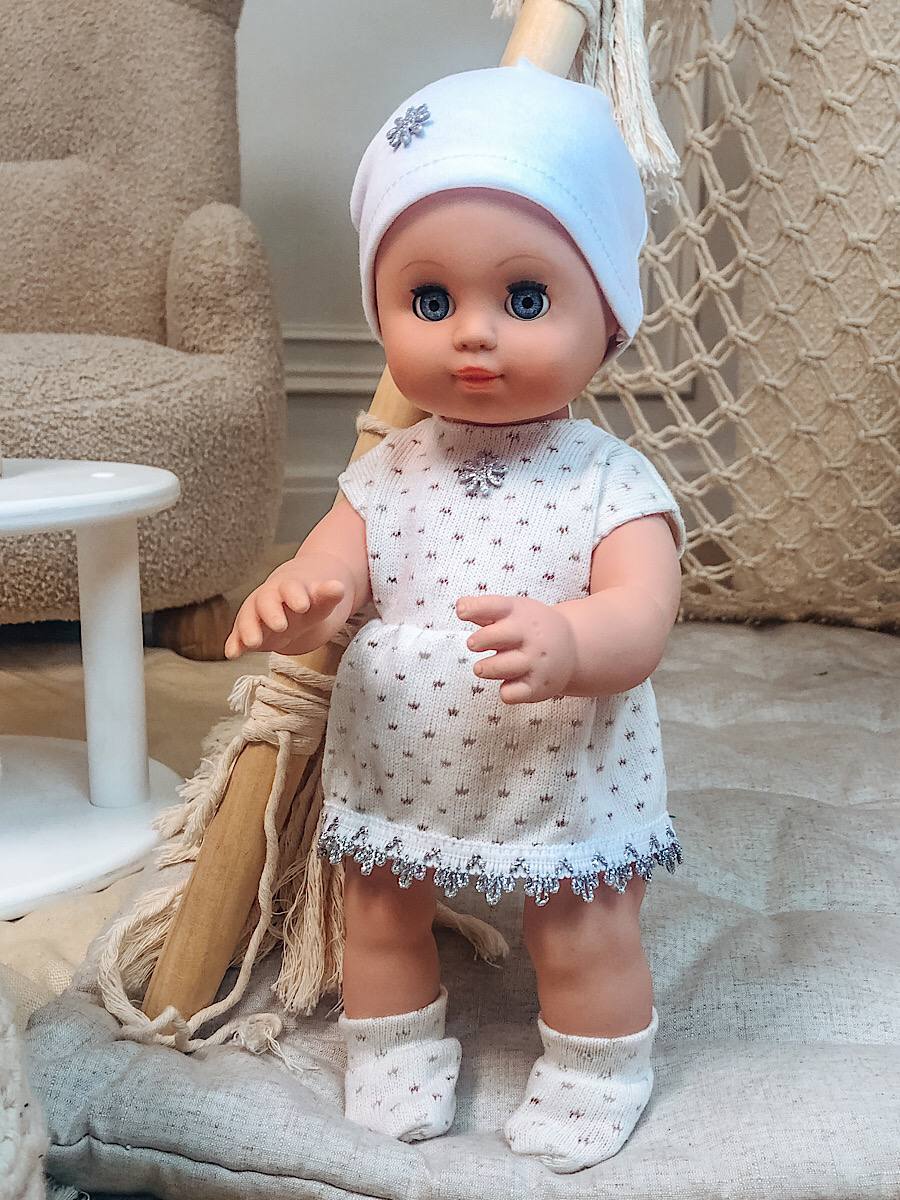 Кукла пупс СТРАНА КУКОЛ большая озвученная высота 35 см 24-09.3 - фото 18