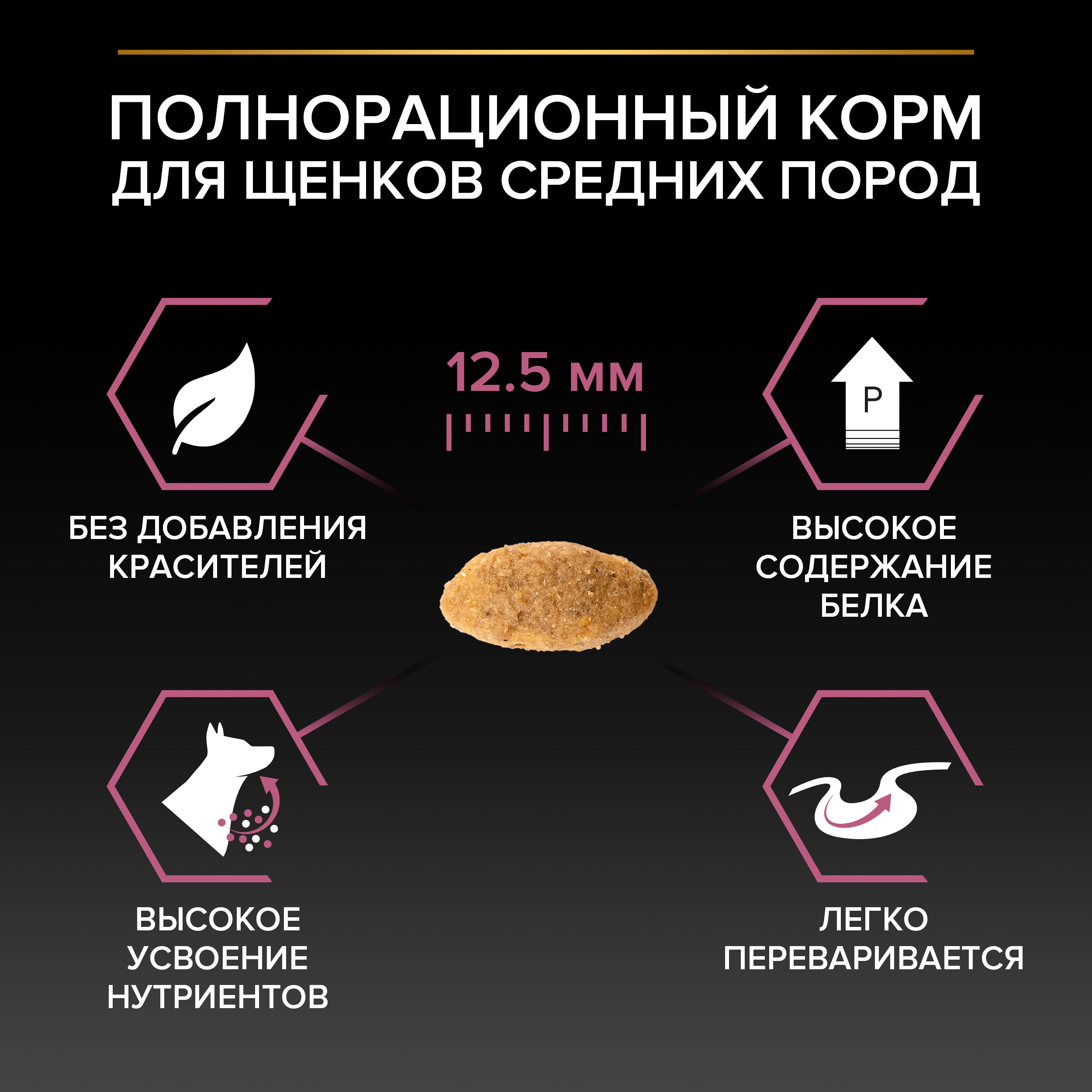 Корм сухой для щенков PRO PLAN SENSITIVE SKIN 3 кг с лососем для средних пород - фото 13