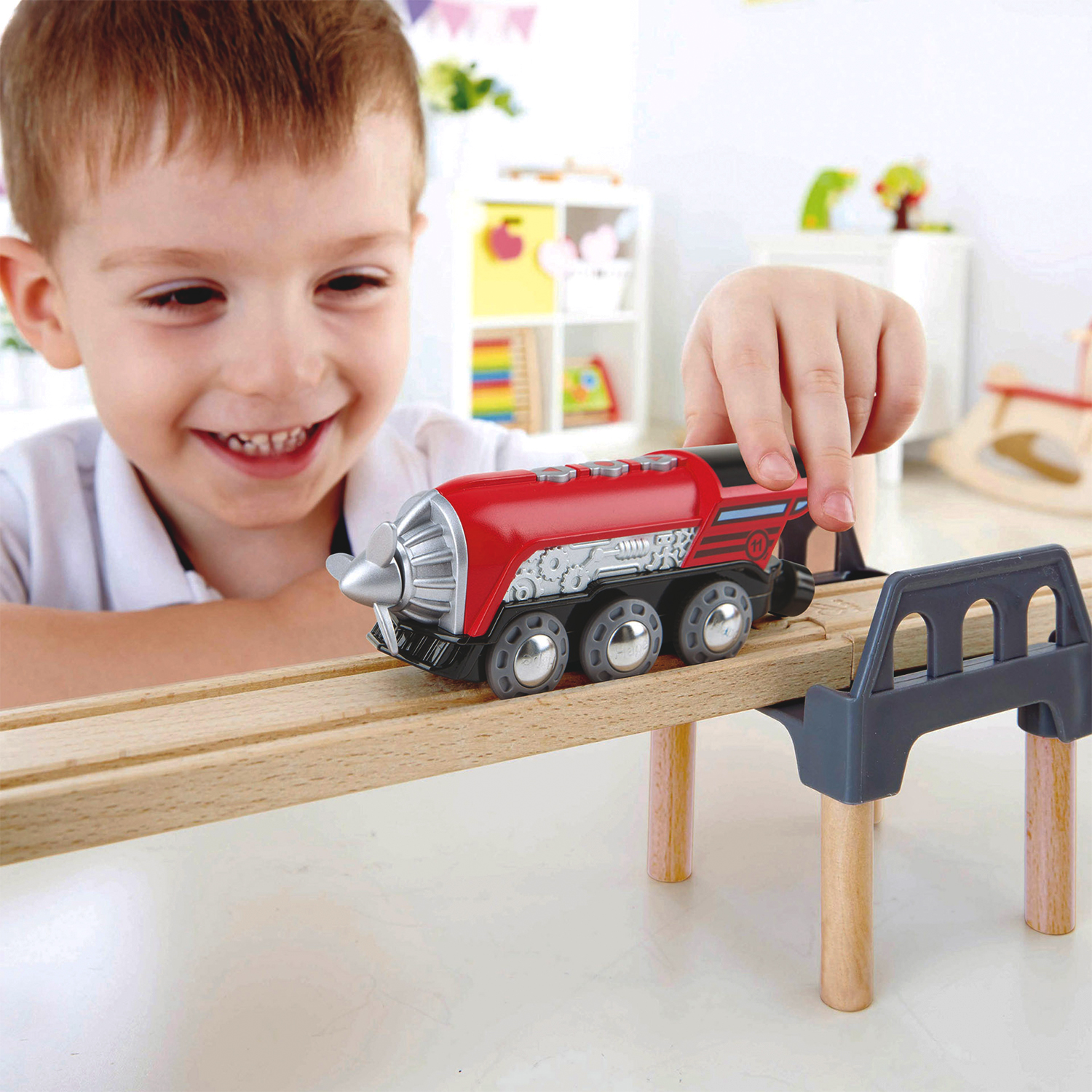 Развивающая железная дорога Hape E3750_HP - фото 1