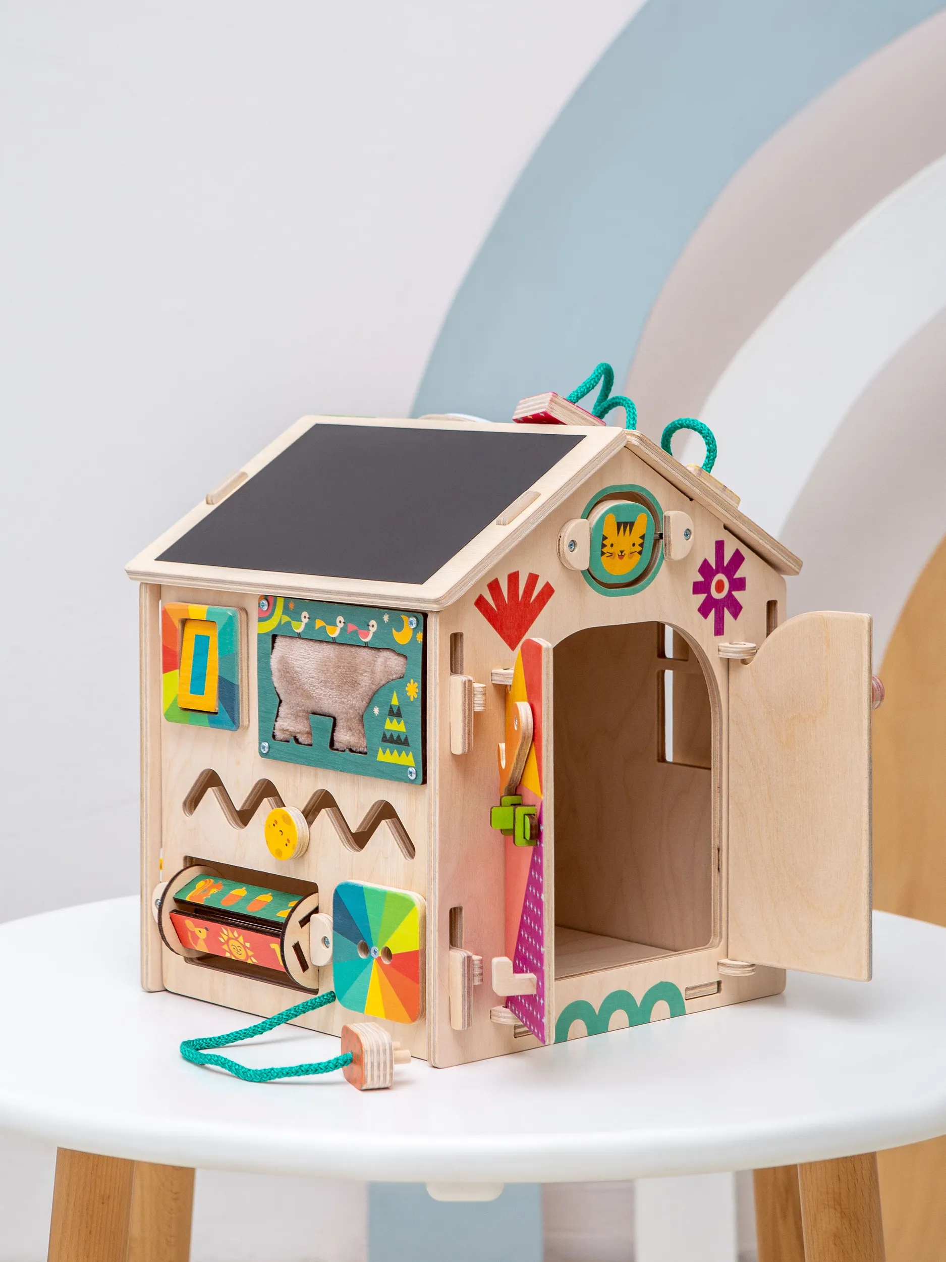 Игрушка Mag Wood бизиборд Лёвка - фото 10