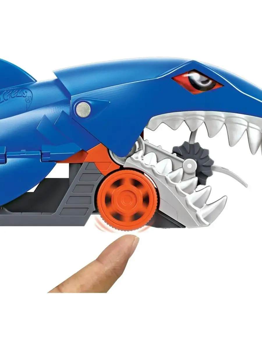 Гараж Hot Wheels Голодная акула с хранилищем 110205 - фото 4
