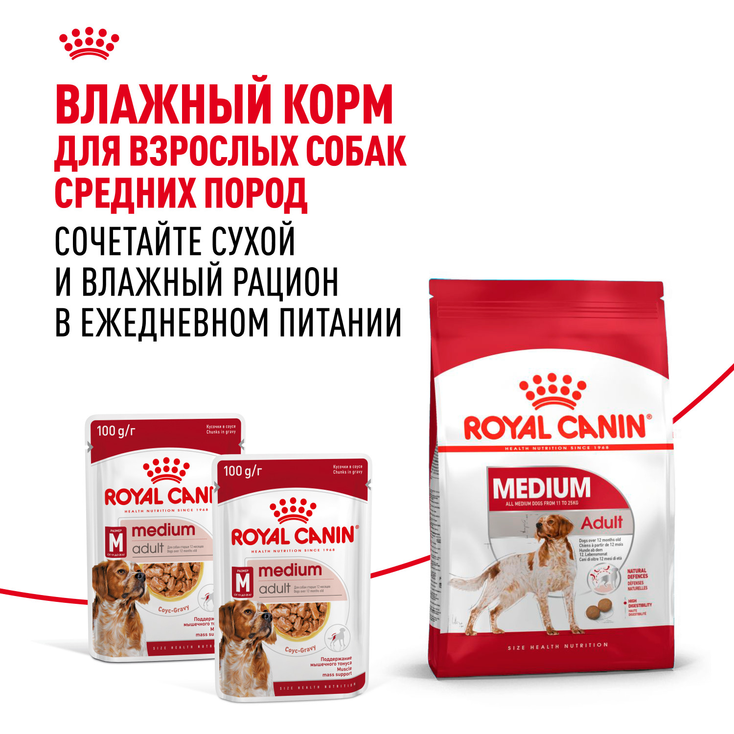 Корм для собак ROYAL CANIN средних пород 15кг - фото 8