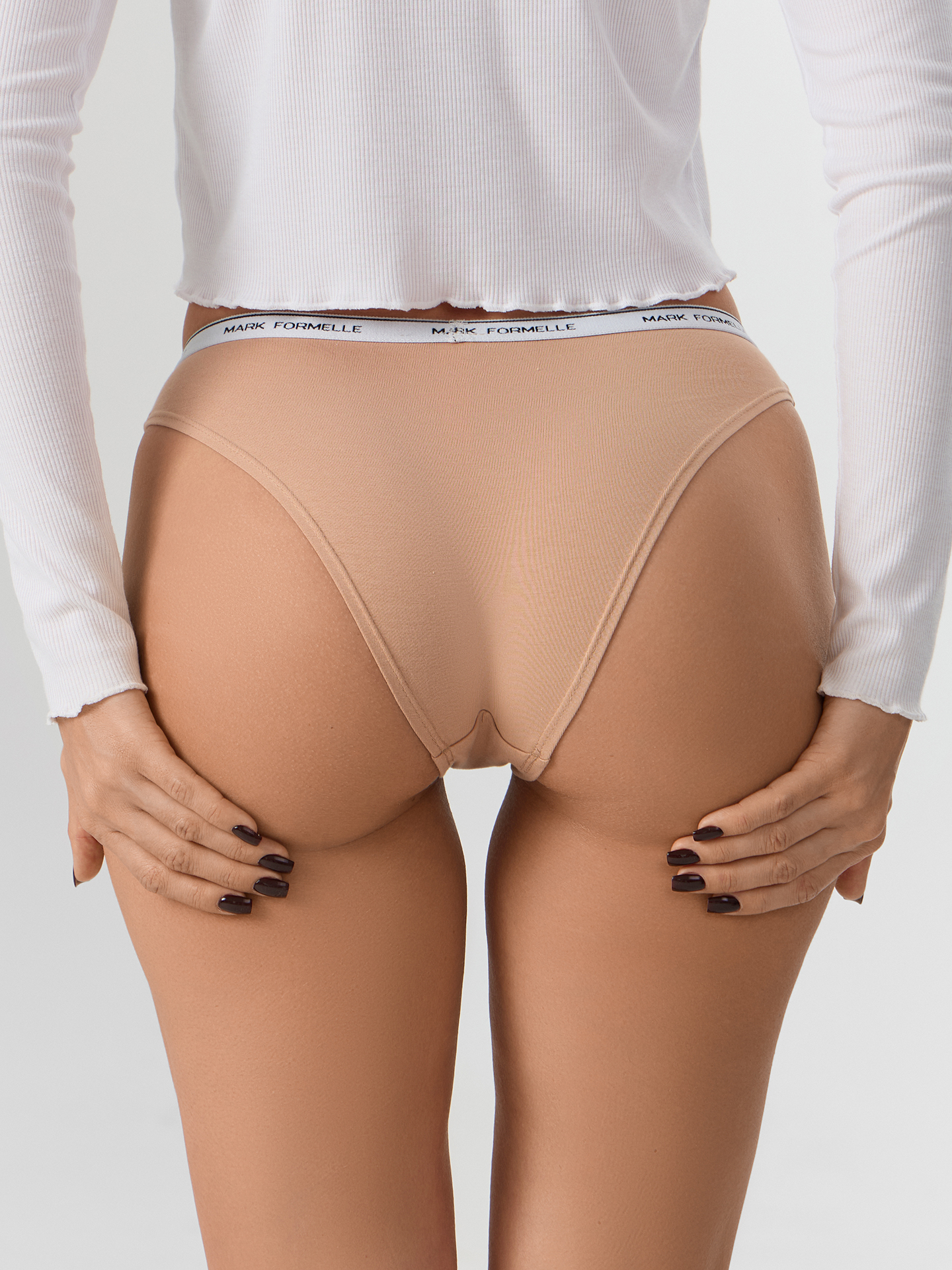 Трусы 3 шт Mark Formelle (Марк Формэль) 412574-1-3/песочный - фото 3