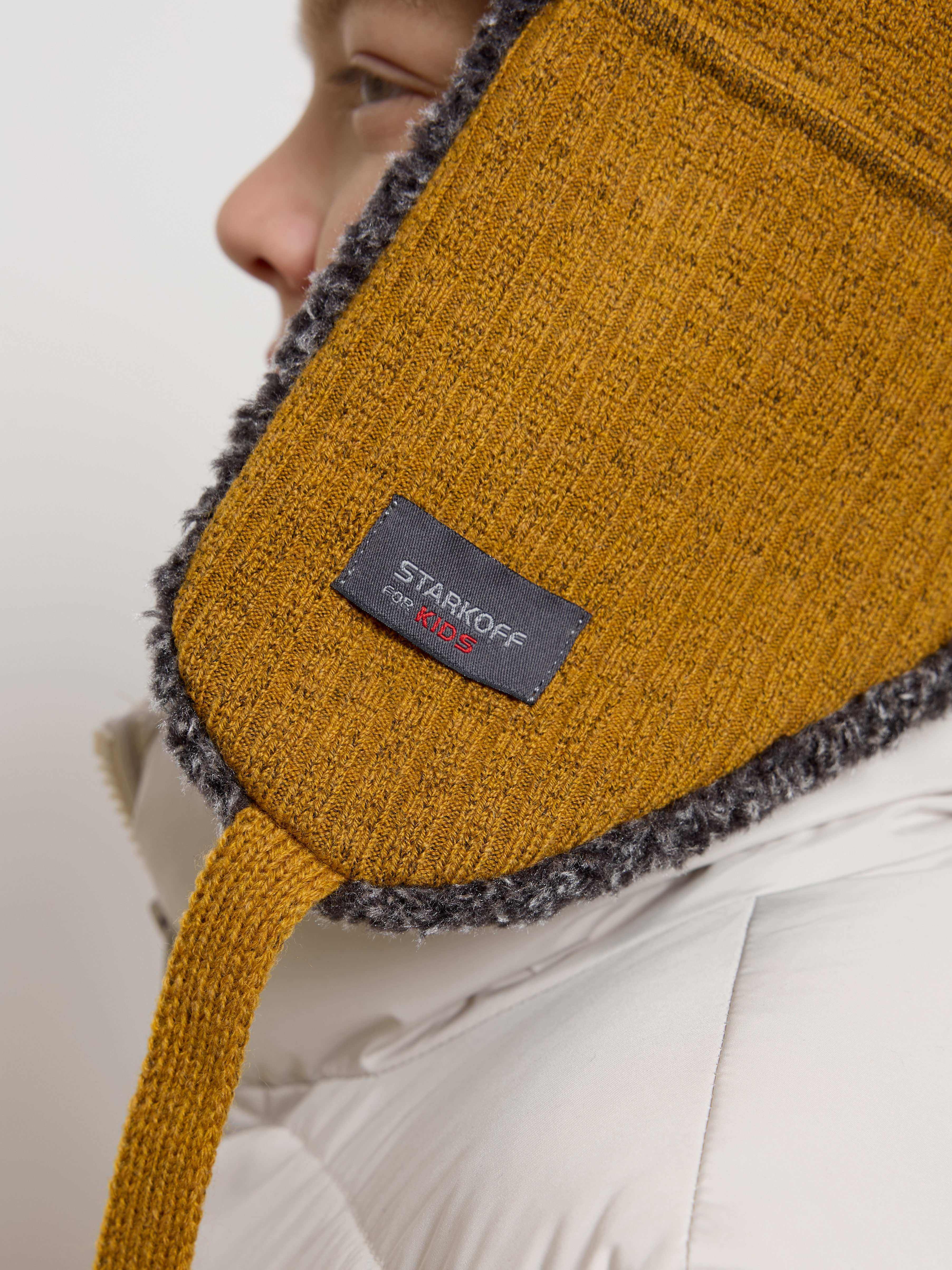 Шапка-ушанка Starkoff Kids Д500918 - фото 10