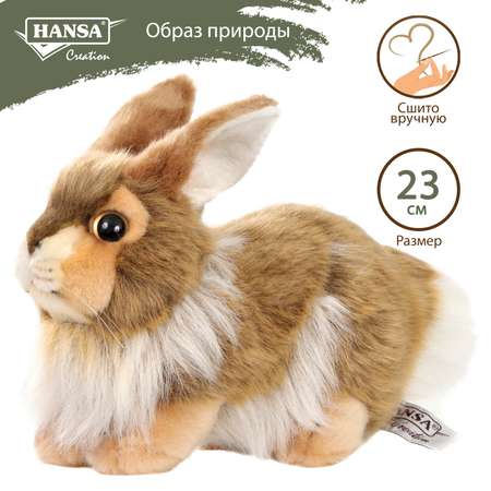 Игрушка мягкая HANSA зайчик 18 см