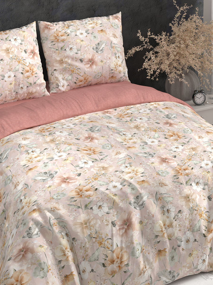 Комплект постельного белья BRAVO Бая семейный 5 предм. - фото 4