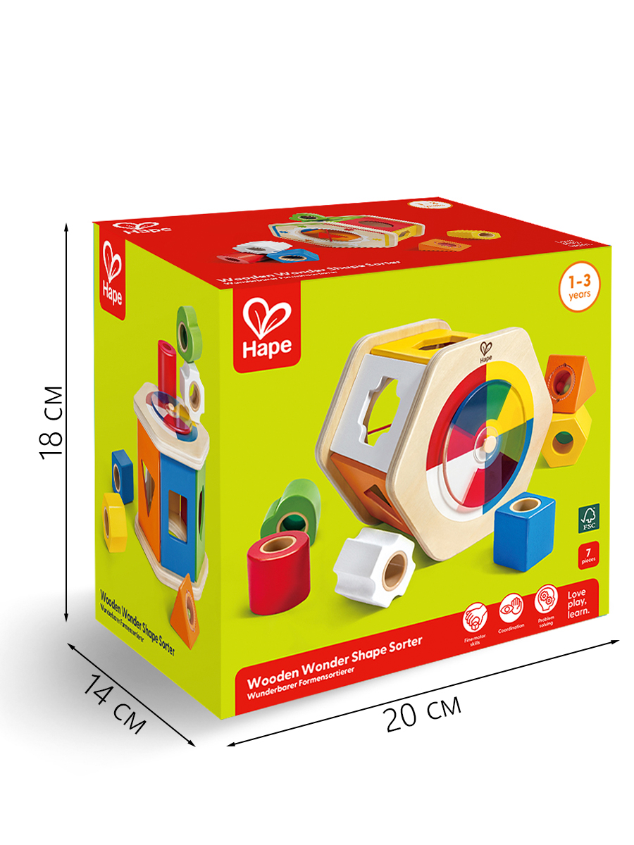 Игрушка Hape сортер Учим по цветам - фото 14