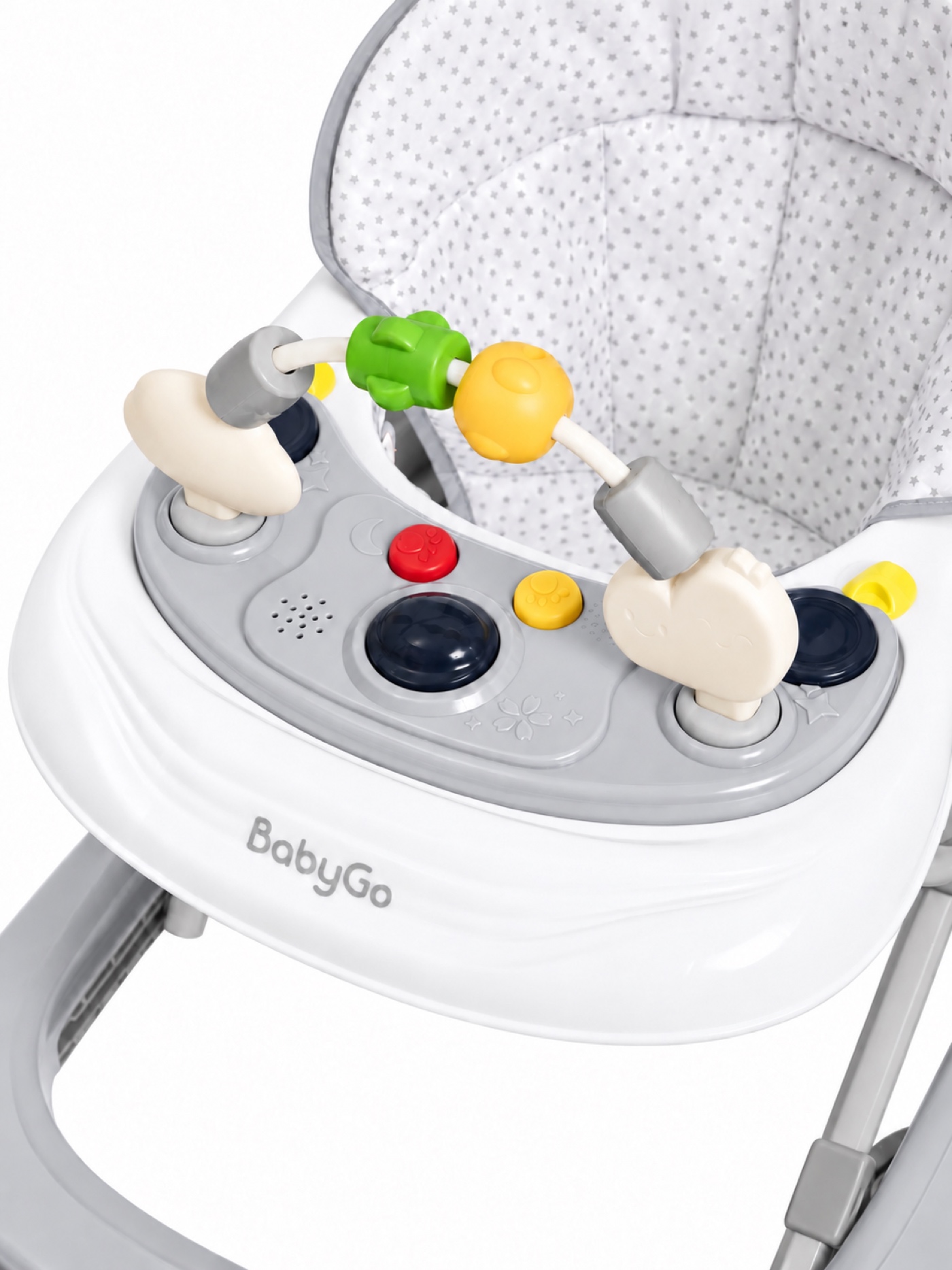 Ходунки BabyGo Simple серый - фото 4