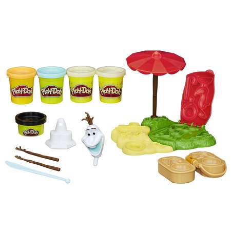 Пластилин Play-Doh Летние приключения Олафа