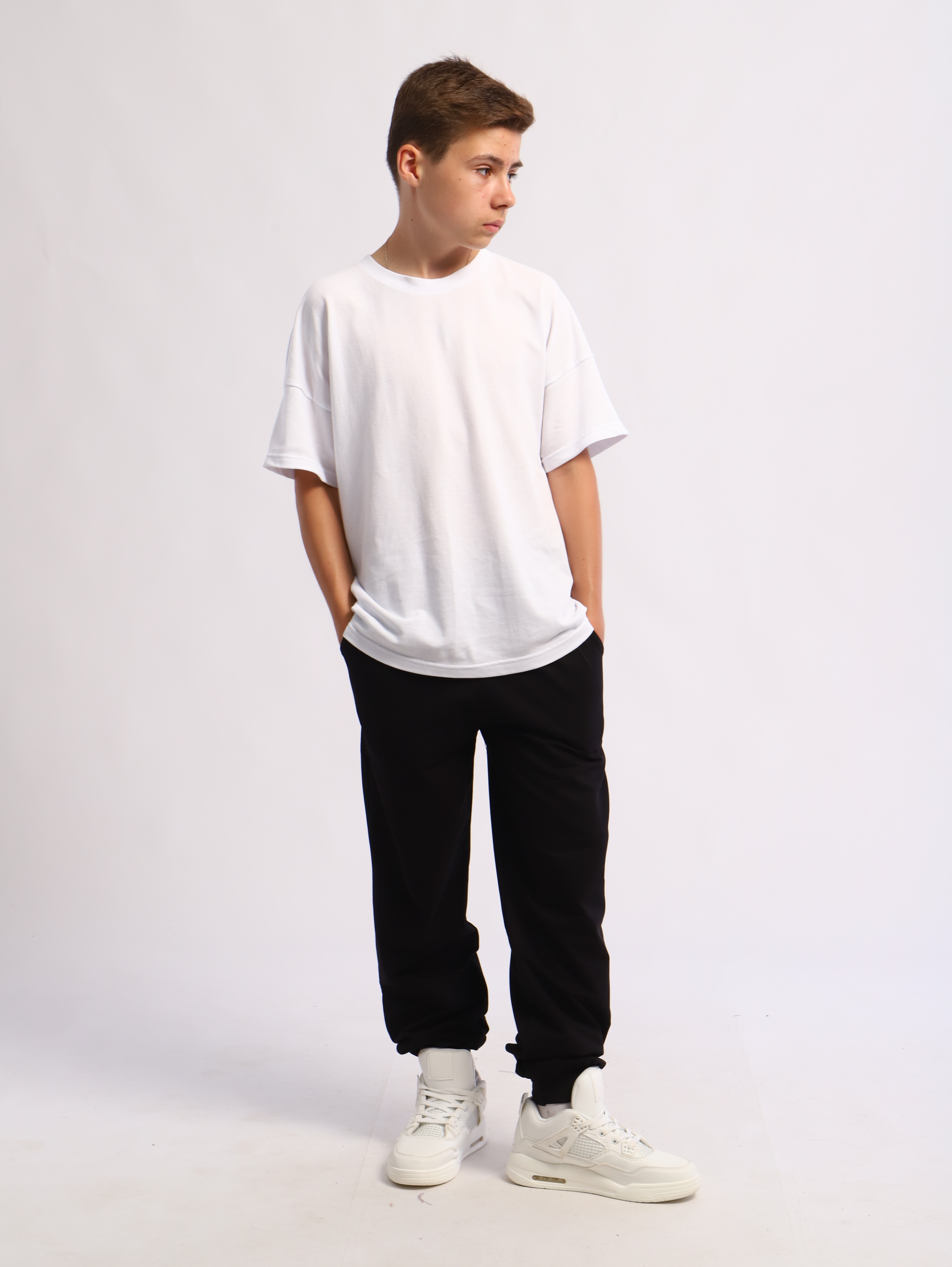 Брюки ЛАДОШКИ Брюки Бой черный - фото 10