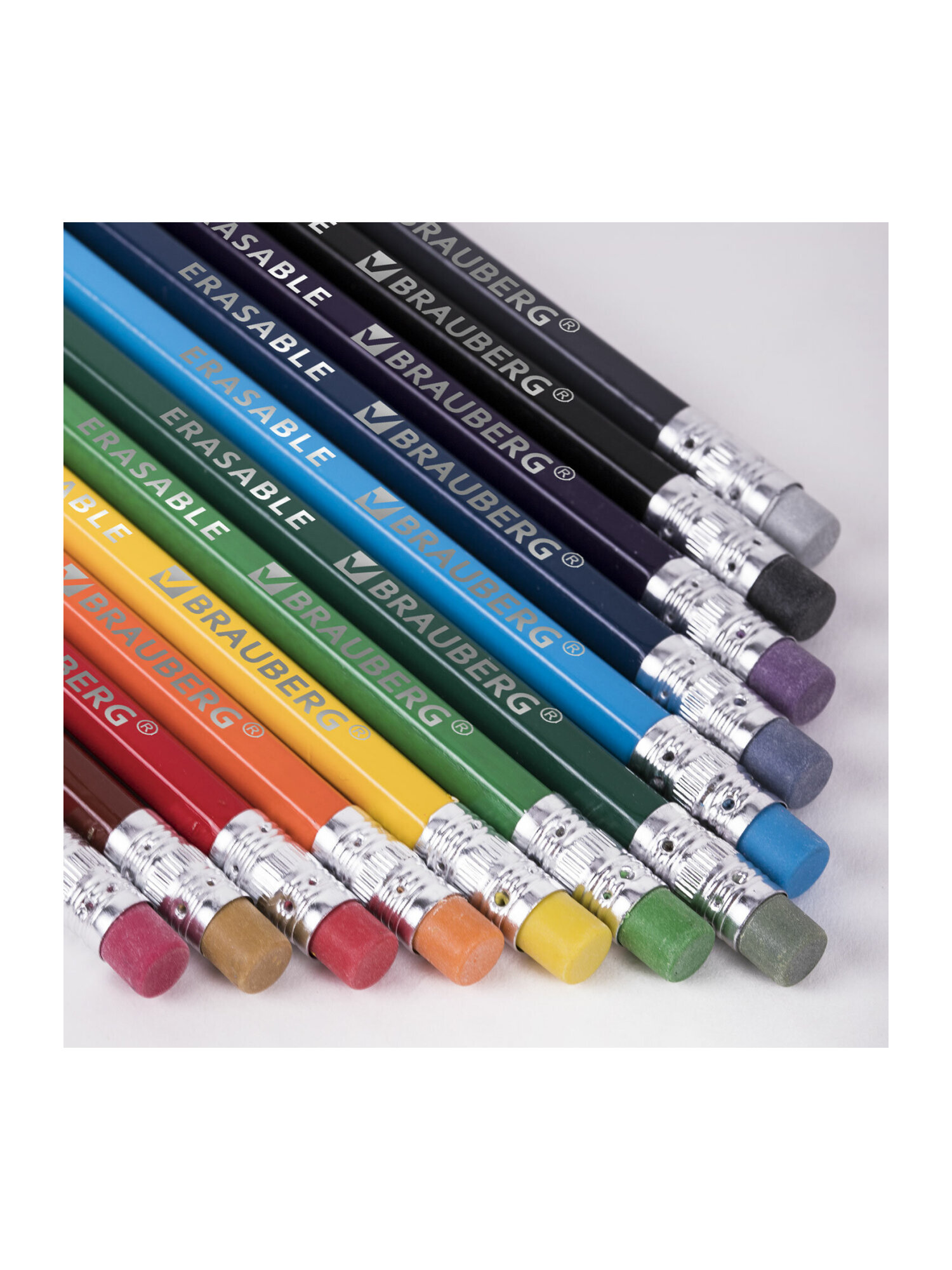 Карандаши цветные Brauberg 12 шт. - фото 13