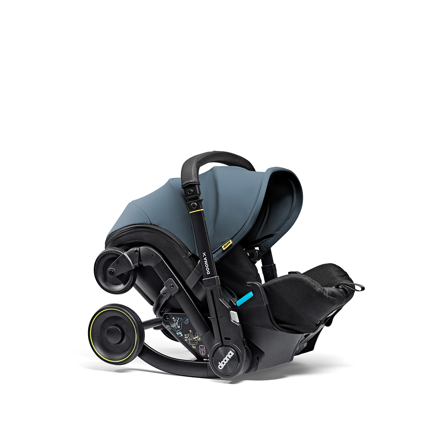 Автокресло Doona X Ocean Blue Isofix 0 (0 -13 кг) - фото 24