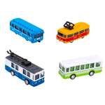 Игровой набор KiddieDrive Городской транспорт 4 шт