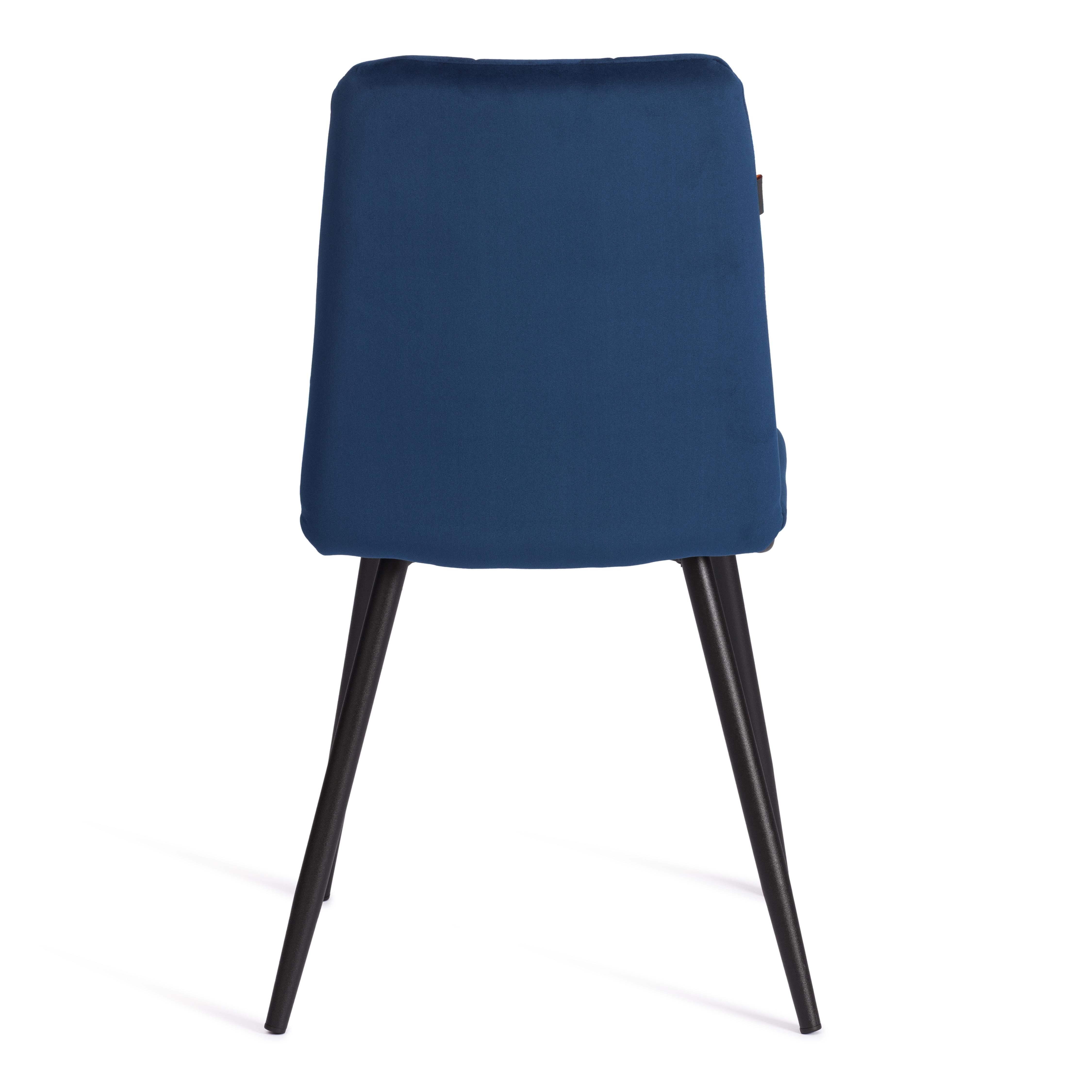 Стул TETCHAIR Asti TREND велюр синий - фото 6