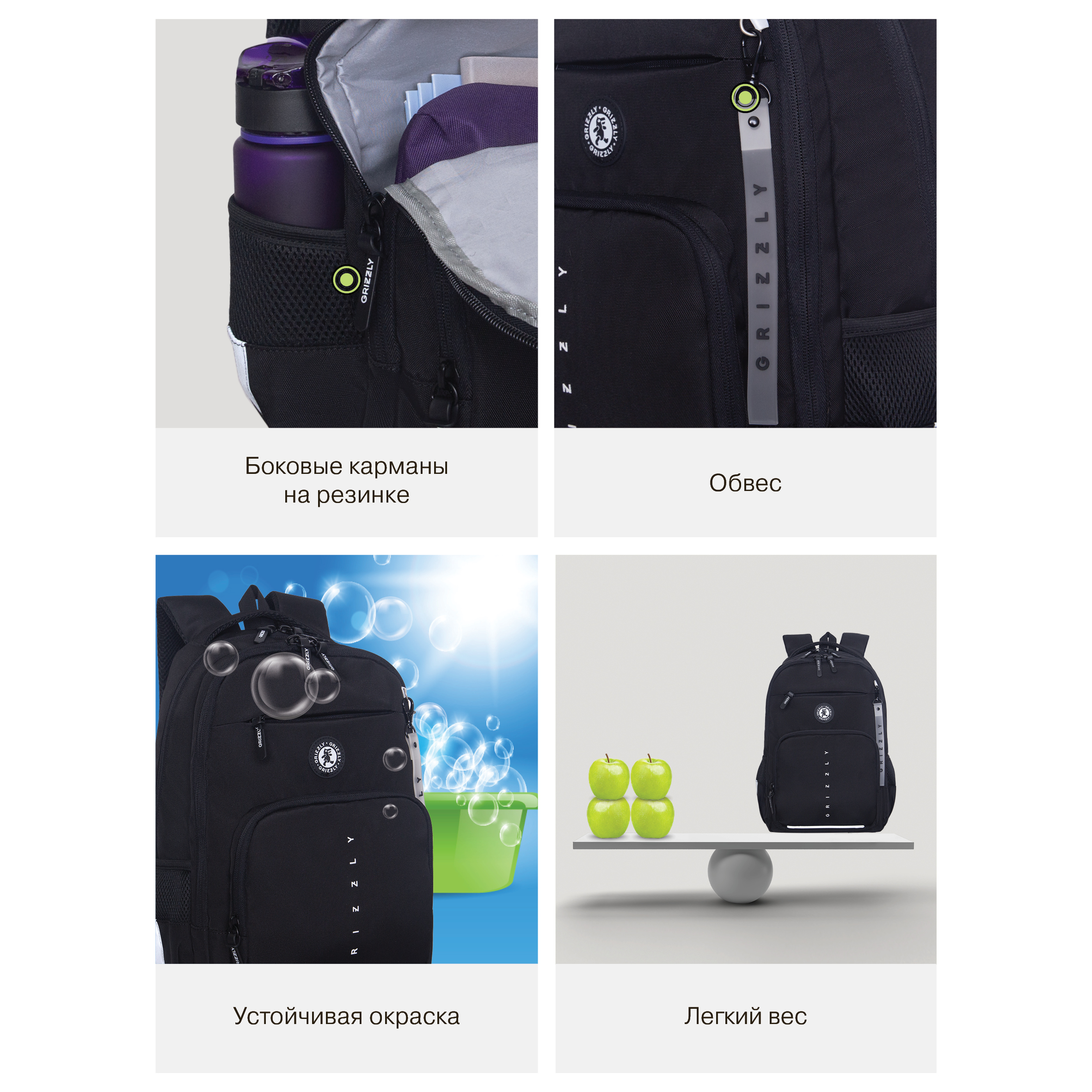 Рюкзак Grizzly для мальчика - фото 12