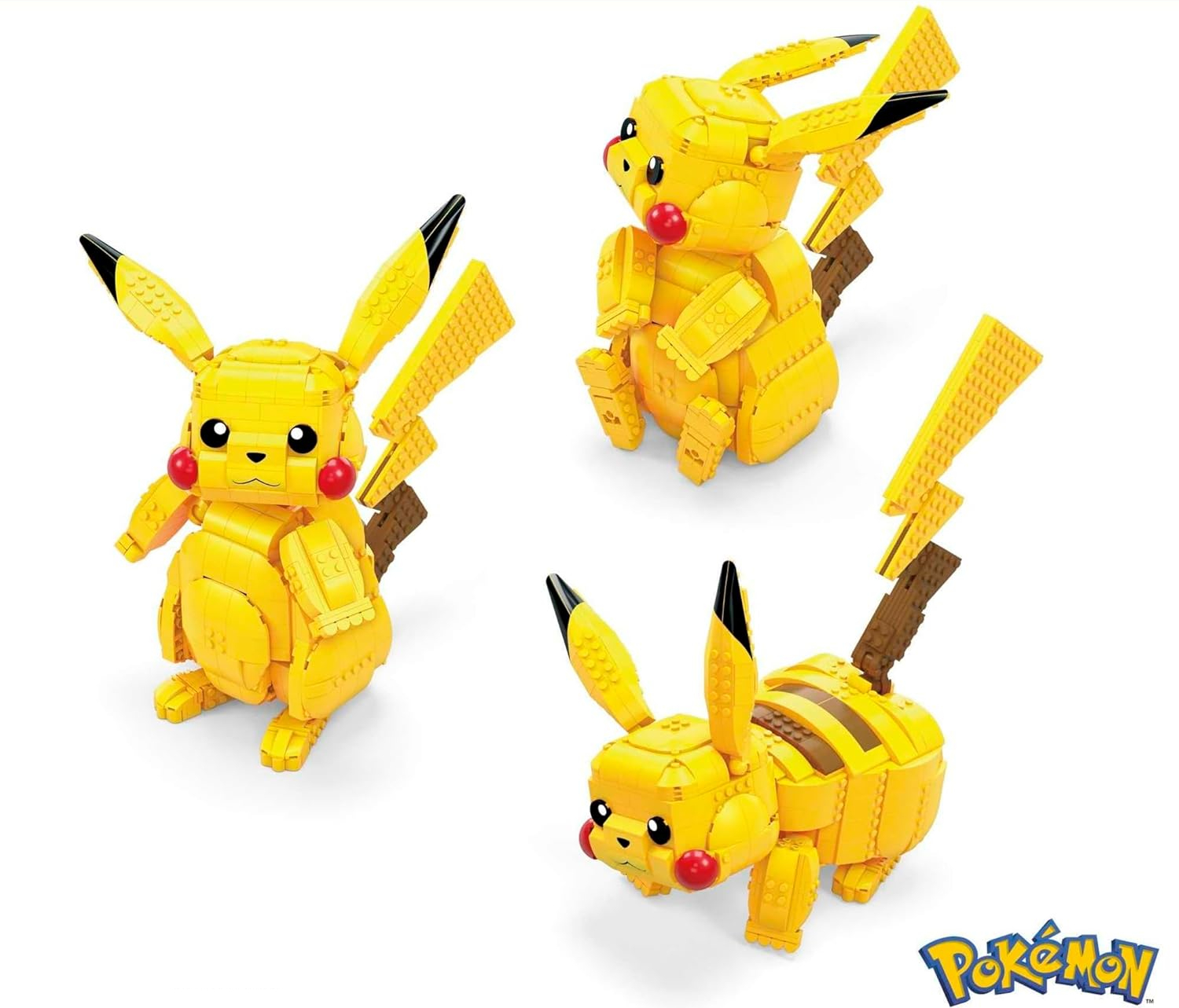 Конструктор Mega Construx Pokémon Jumbo Pikachu 825 дет. - фото 3