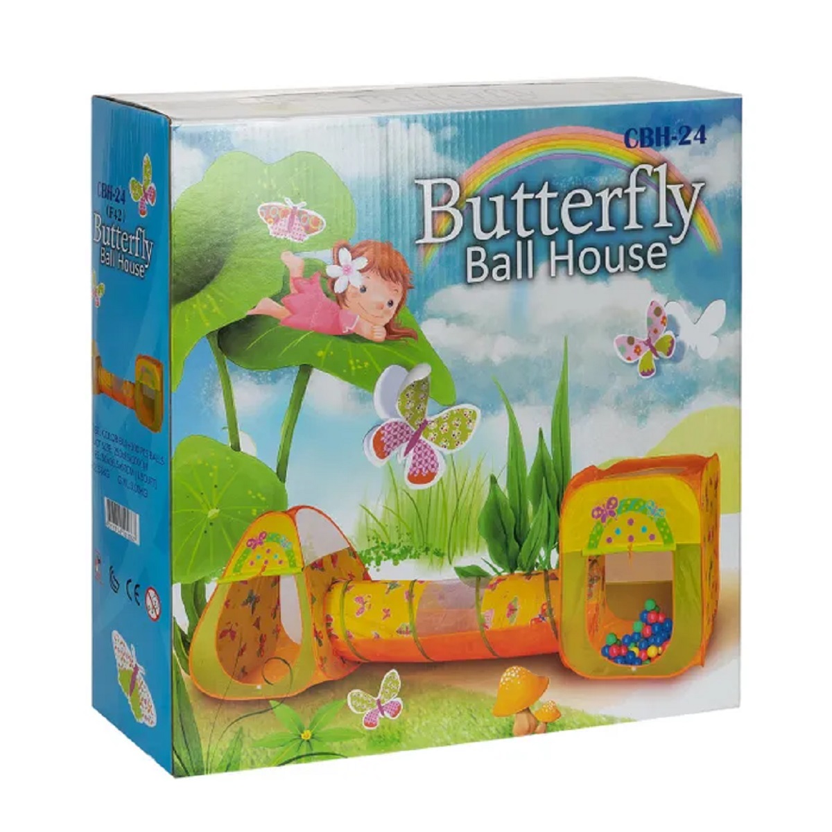 Домик Perfetto Sport двойной с туннелем - фото 2