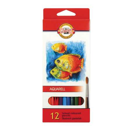 Карандаши акварельные Koh-I-Noor 12 шт.