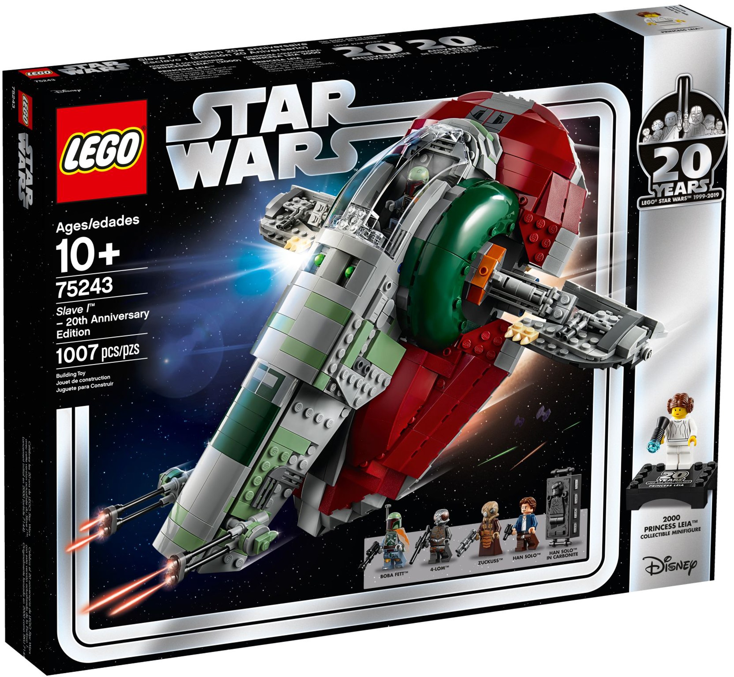 Конструктор LEGO Star Wars 1007 дет. - фото 1