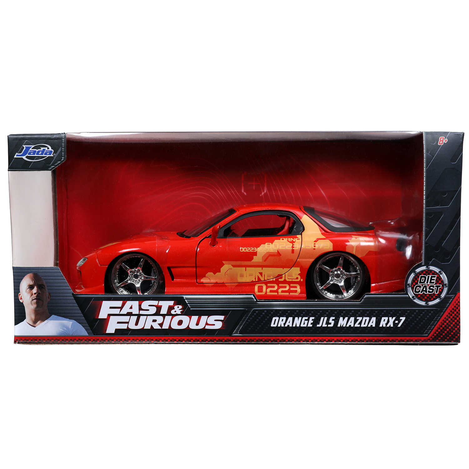 Автомобиль Jada Mazda RX-7 FD3S-Wide Body 1:24 30747 - фото 2