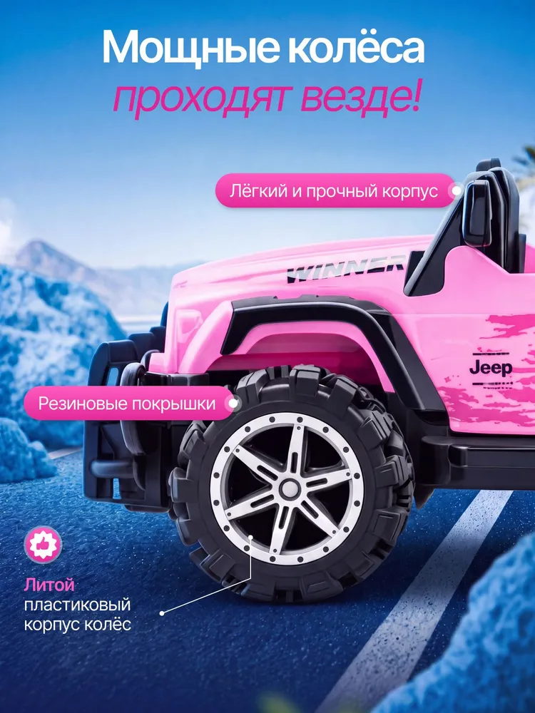 Автомобиль РУ NEEDCARS Джип 1:18 - фото 3