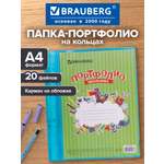 Папка-портфолио Brauberg