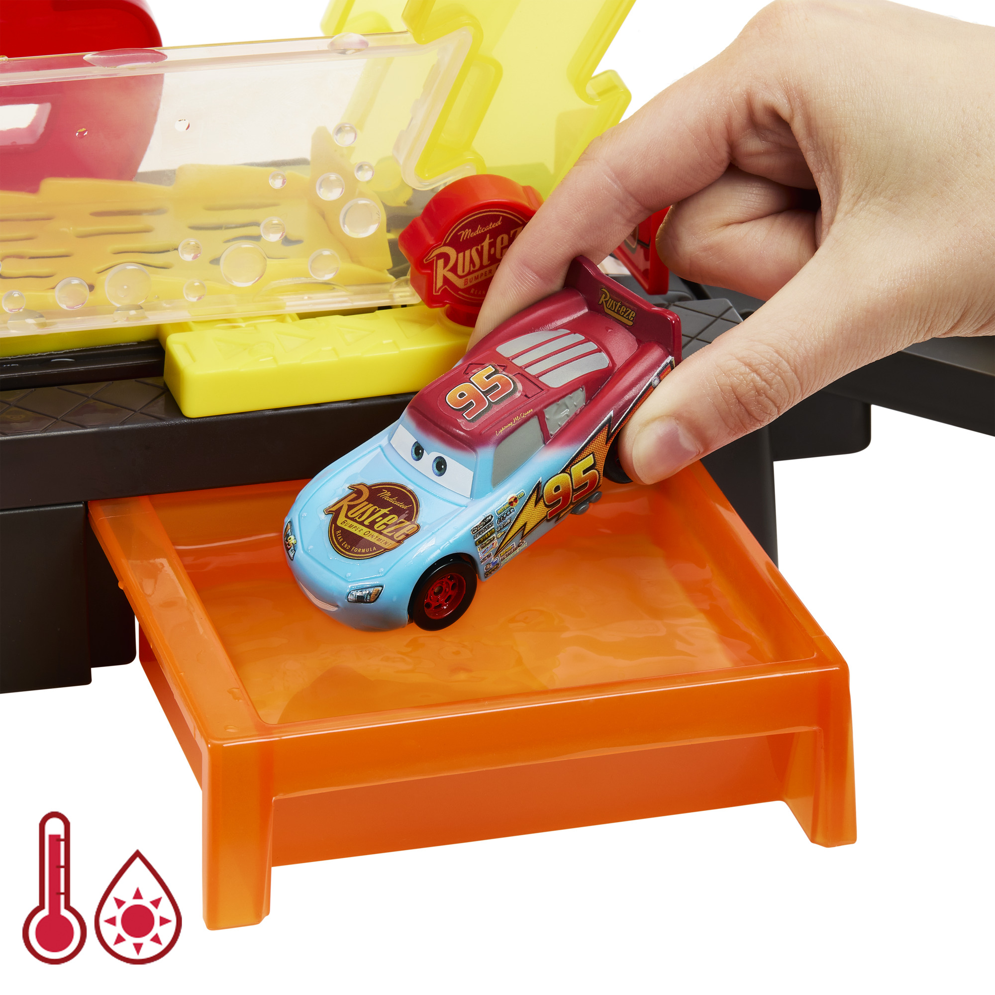 Игровой набор Cars Молния Маккуин Автомойка - фото 12