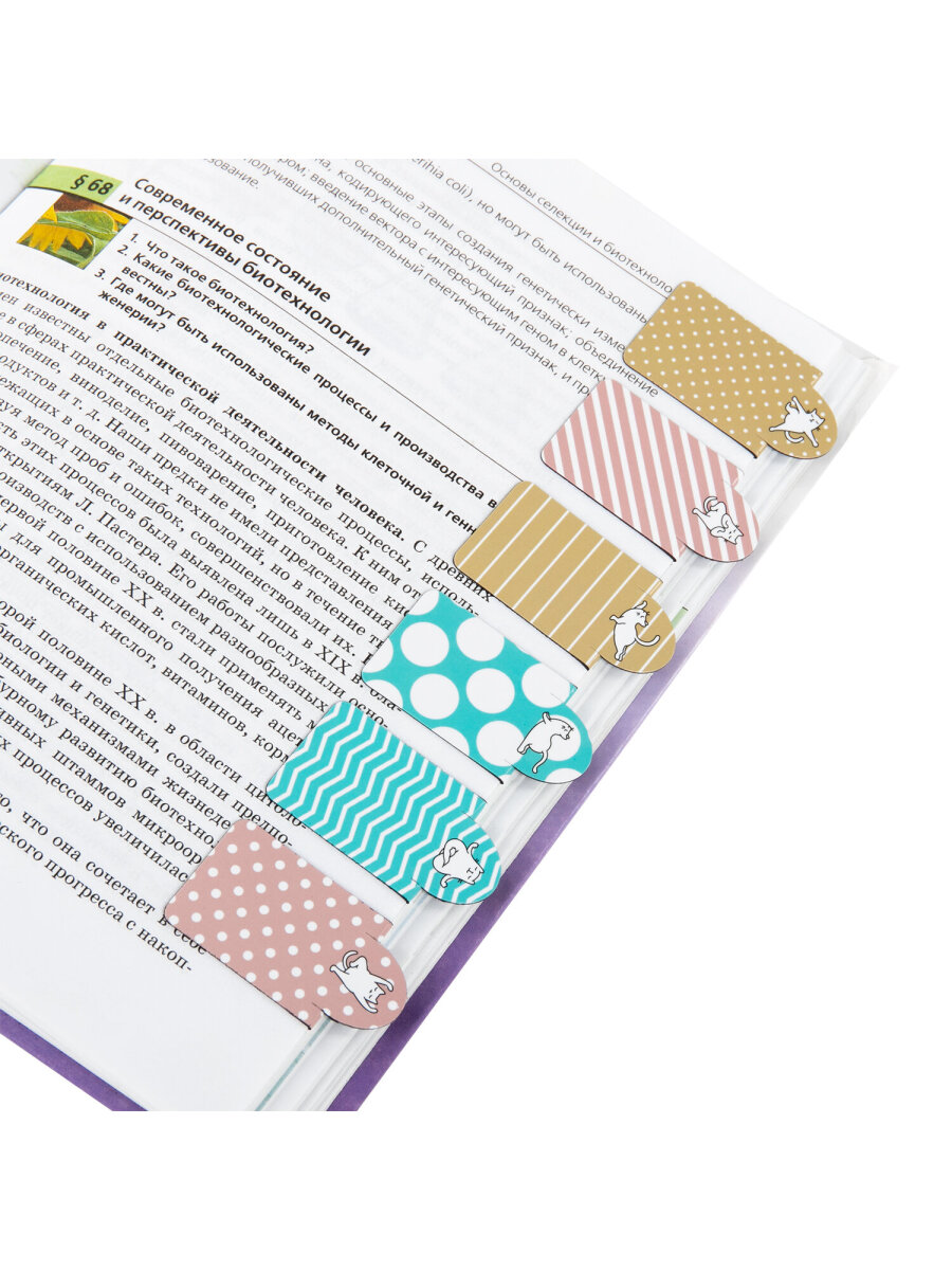 Магнитная закладка Brauberg 6 шт. - фото 8