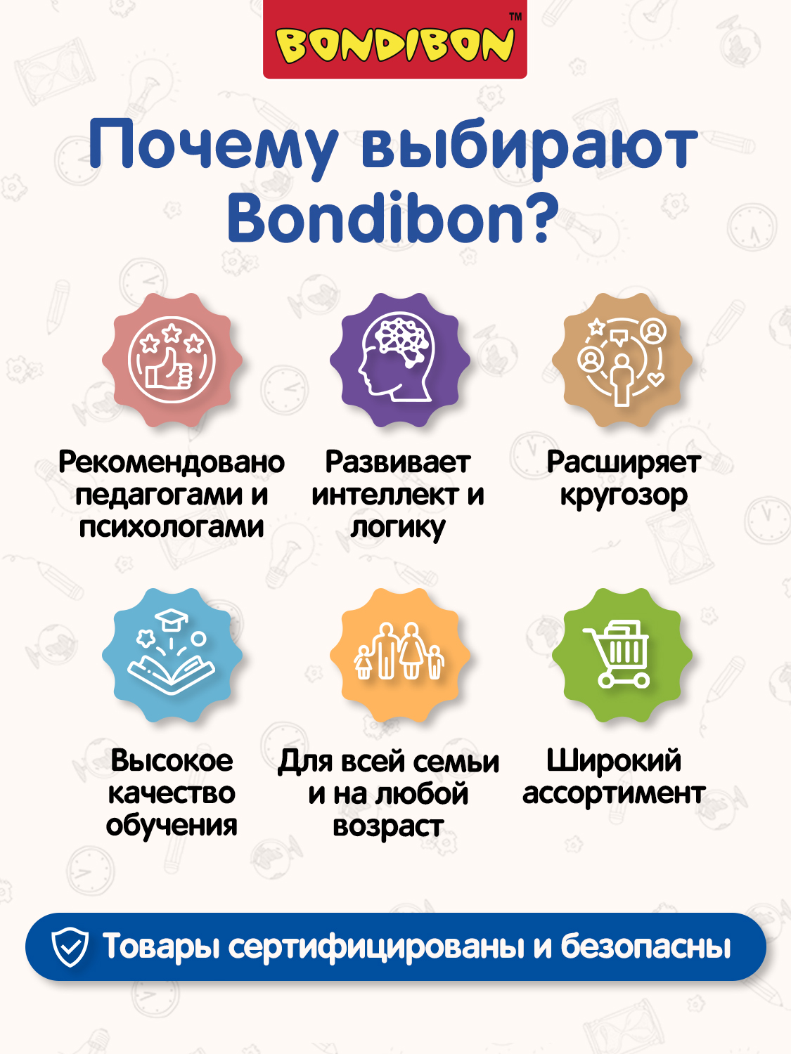 Настольная игра Bondibon мемо с карточками Найди Пару - фото 11