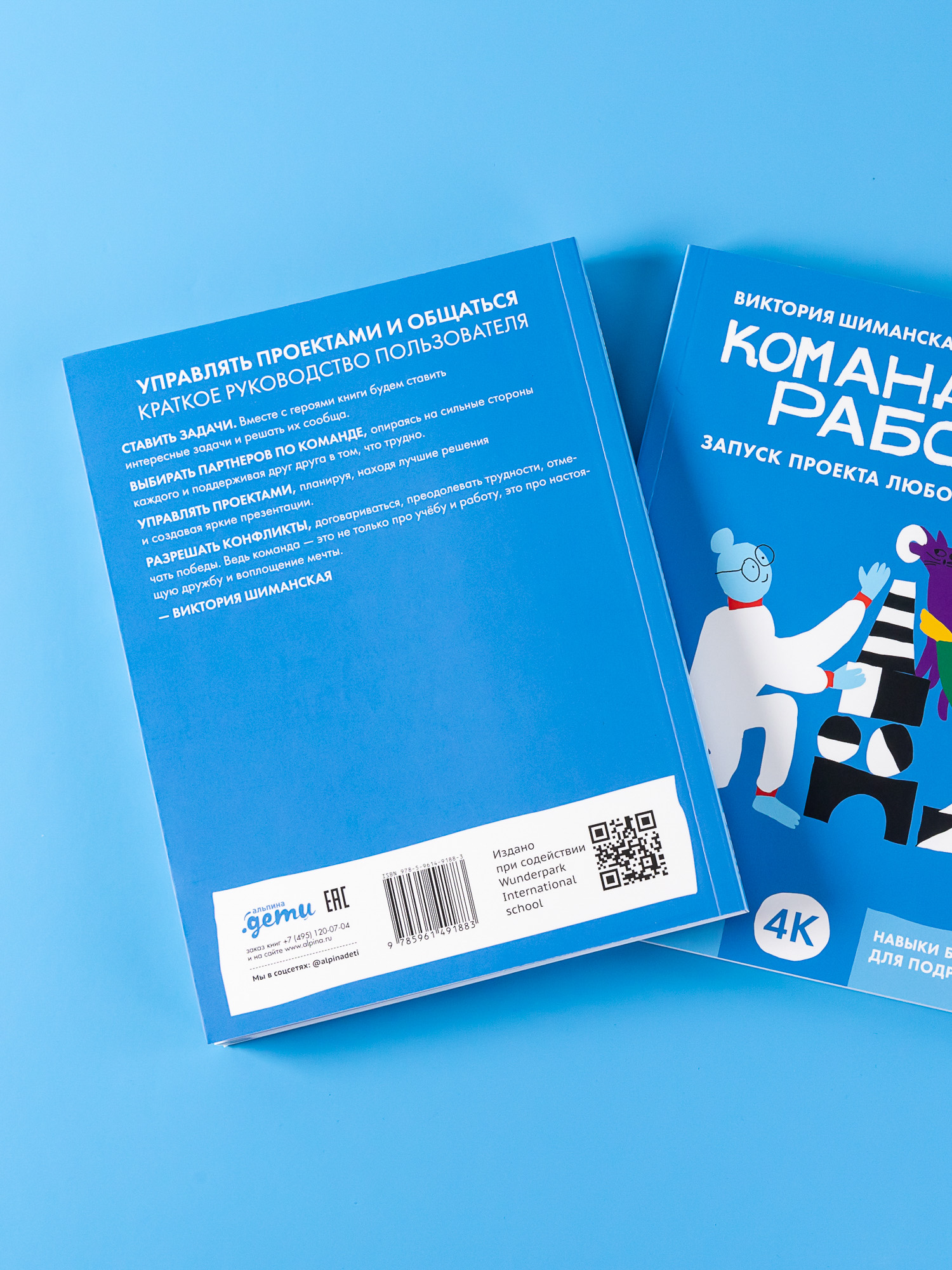 Книга Альпина. Дети Командная работа: Запуск проекта любой сложности - фото 2