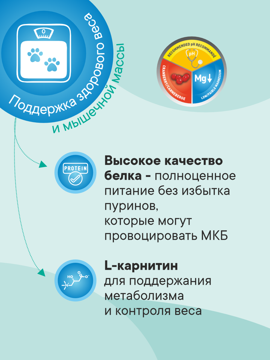 Корм сухой 1st Choice Urinary для профилактики мочекаменной болезни у кошек на курице 5.44кг - фото 4