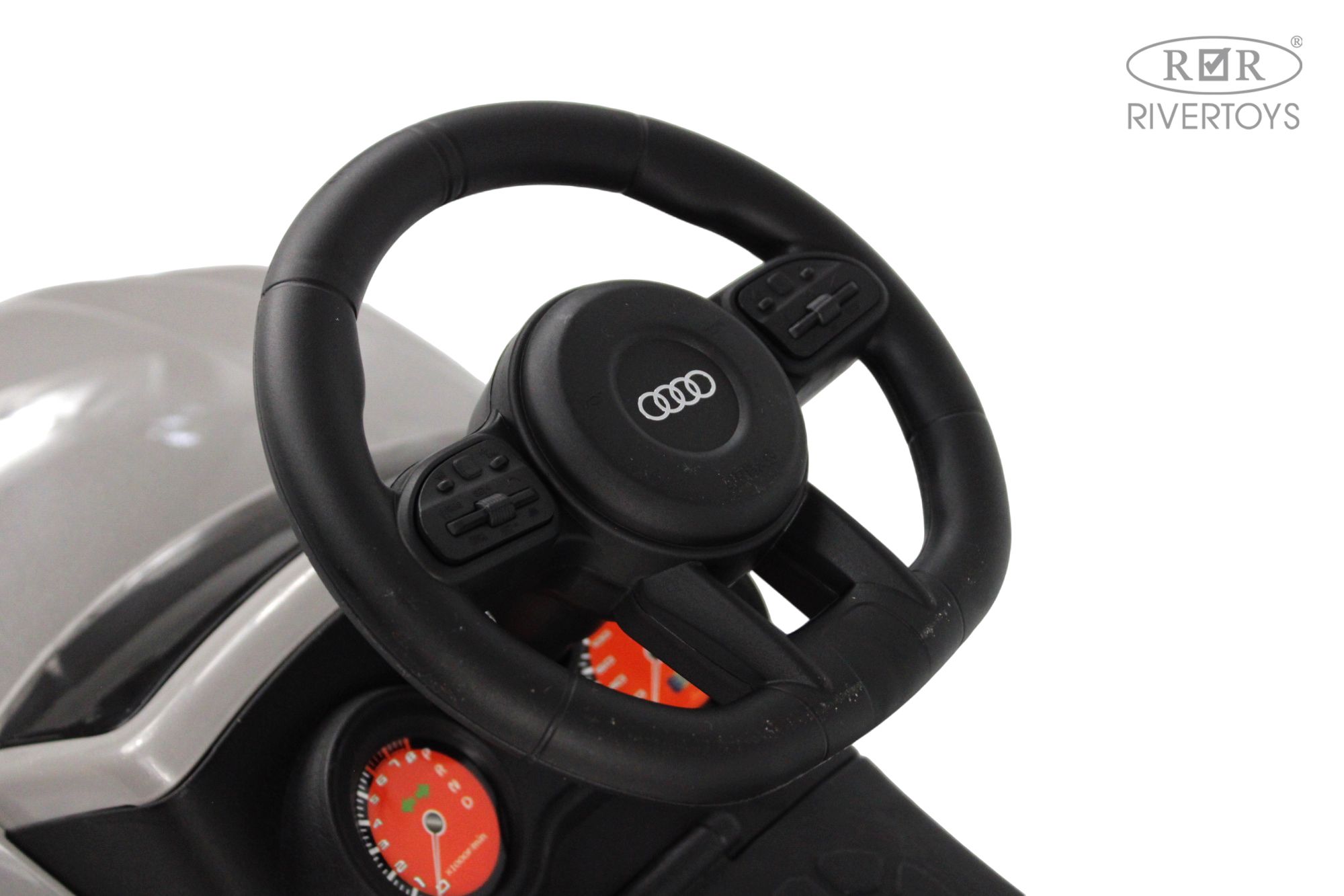 Каталка RIVERTOYS Z004ZZ-A-GREY серый - фото 8