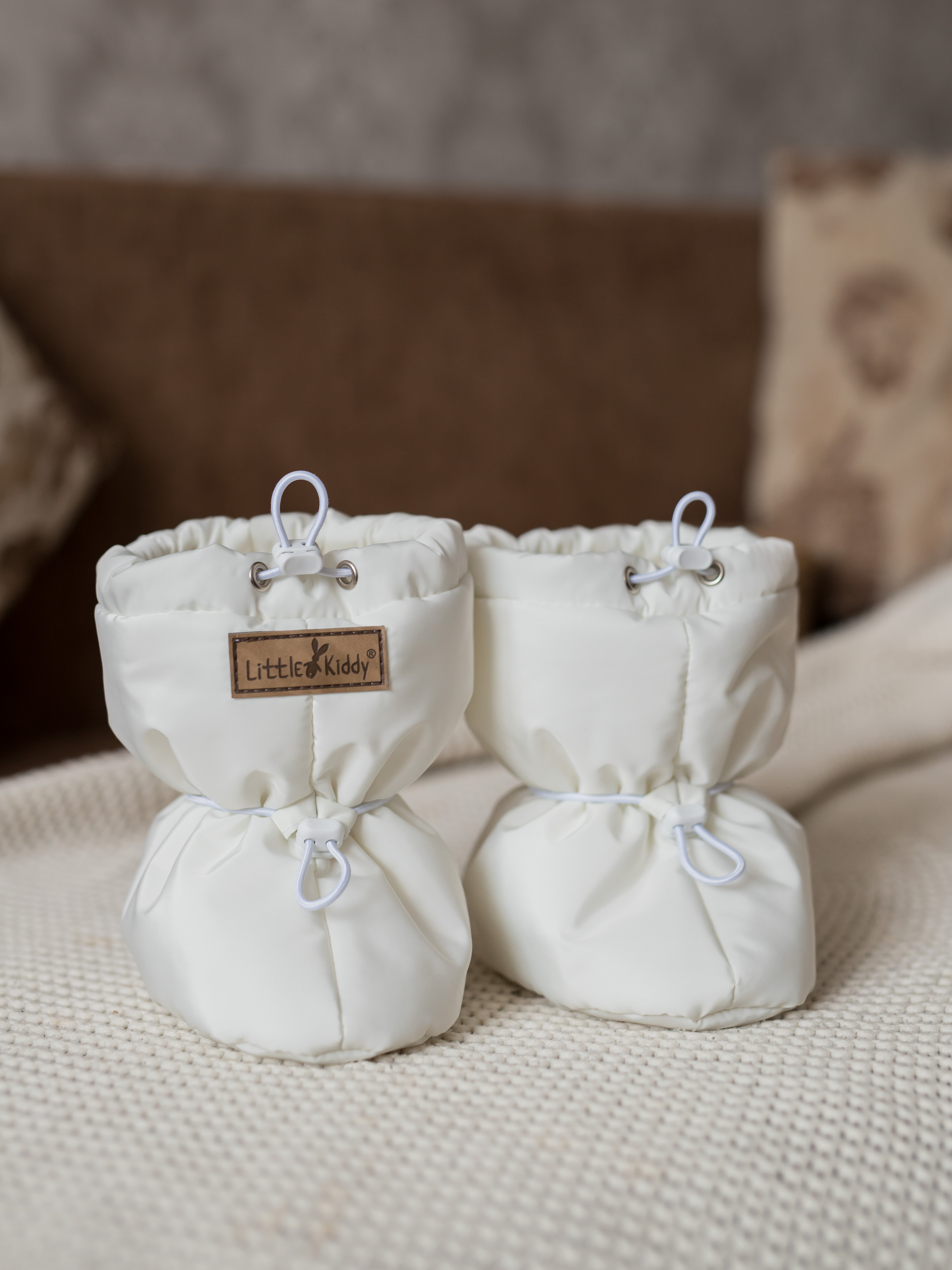 Пинетки LittleKiddy pinetki_demiмолочный - фото 1