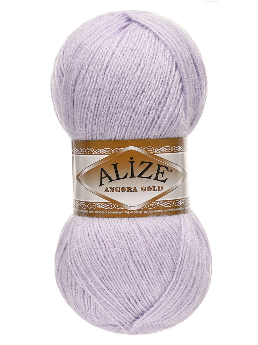 Пряжа Alize для шарфов кардиганов Angora Gold 100 гр 550 м 5 мотков 71 талая вода - фото 4
