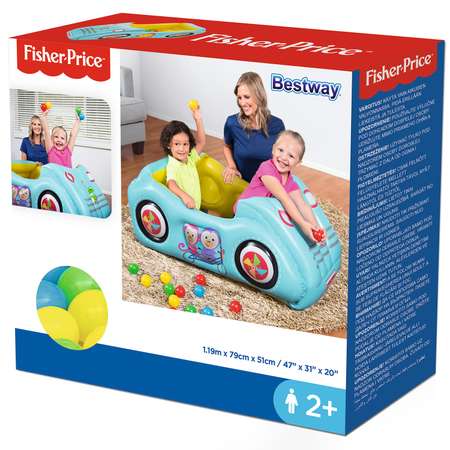 Бассейн игровой Bestway Машина с шариками 93535