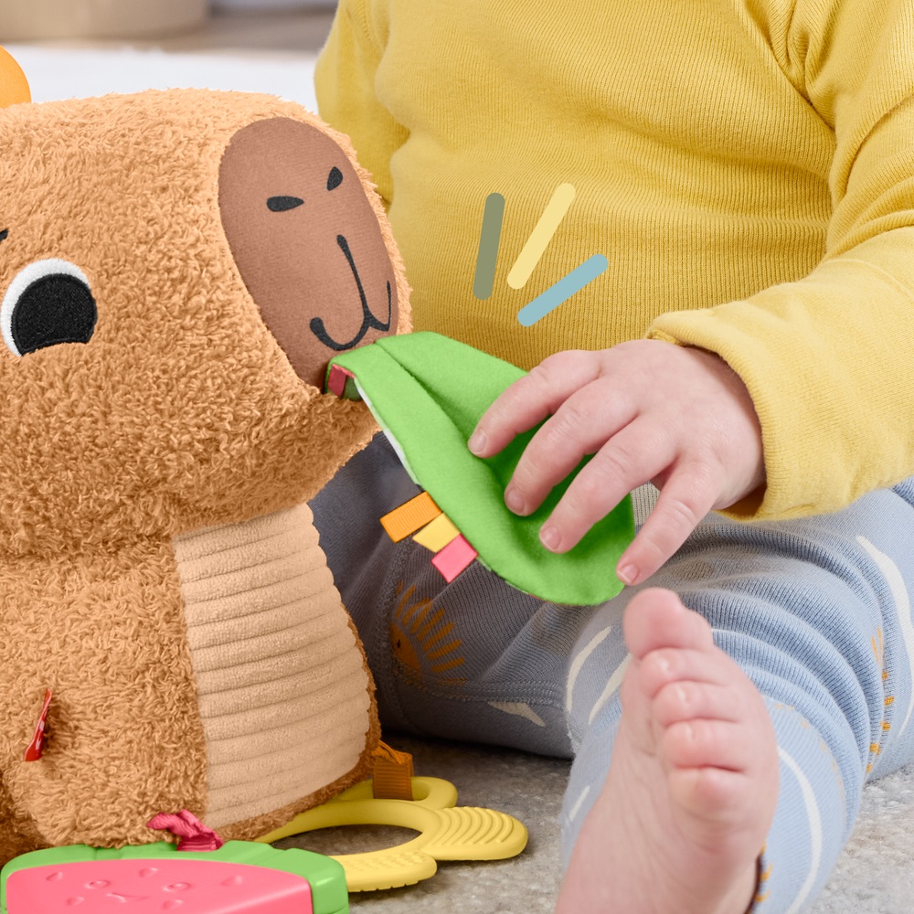 Комфортер Fisher Price Squishy Greedy Capybara - фото 11