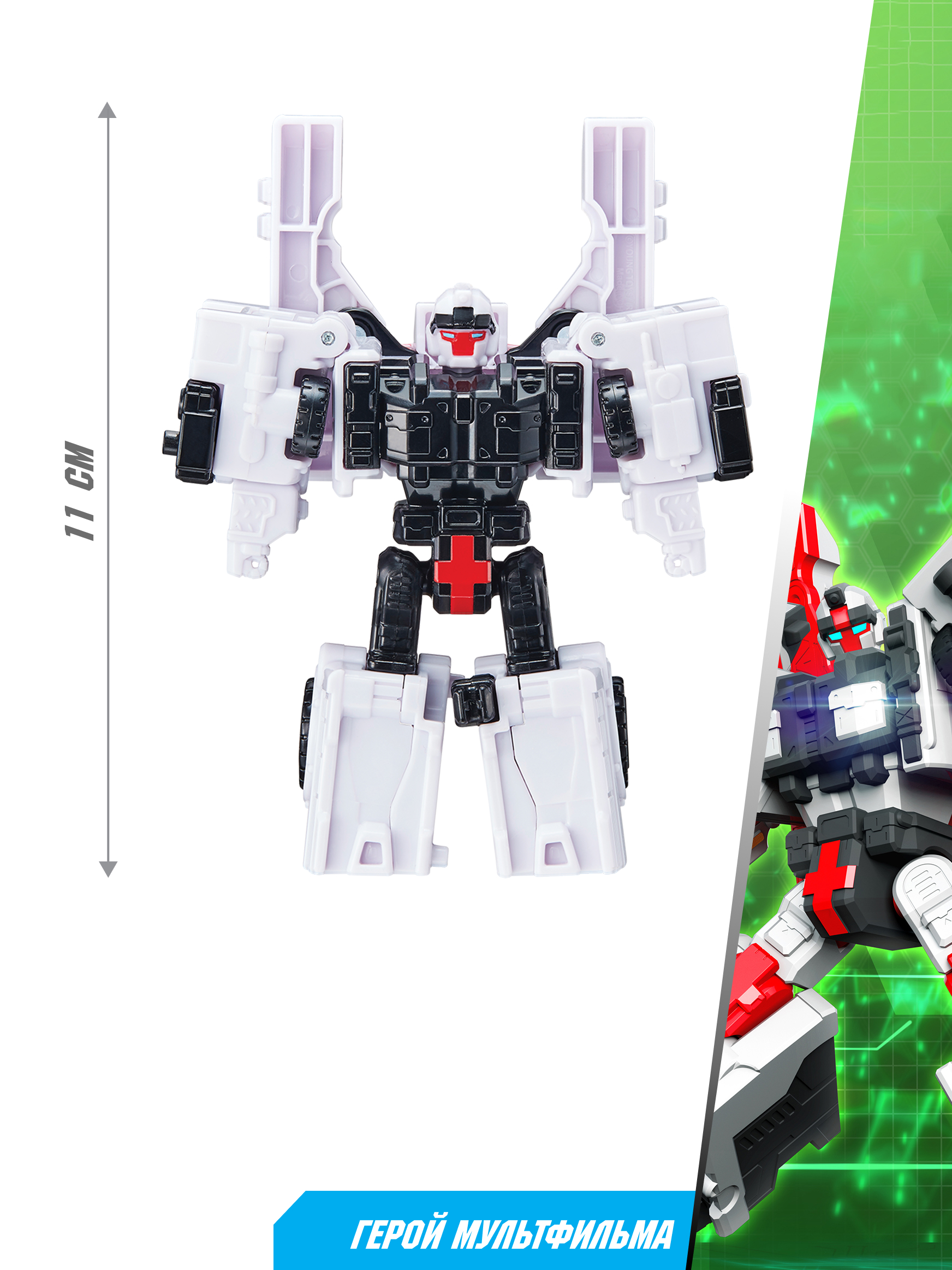 Фигурка ТОБОТ Робот трансформер мини M new - фото 2