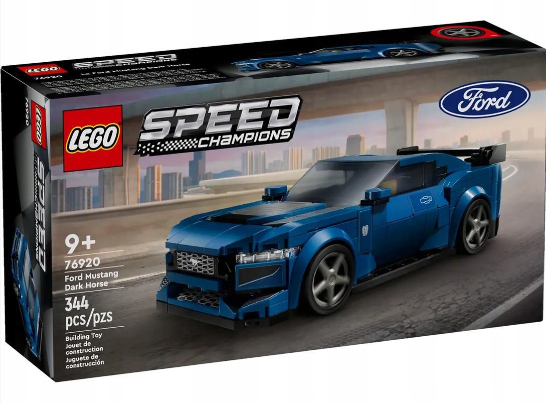 Конструктор LEGO Speed Champions Ford Mustang Dark Horse 76920 344 дет. - фото 6