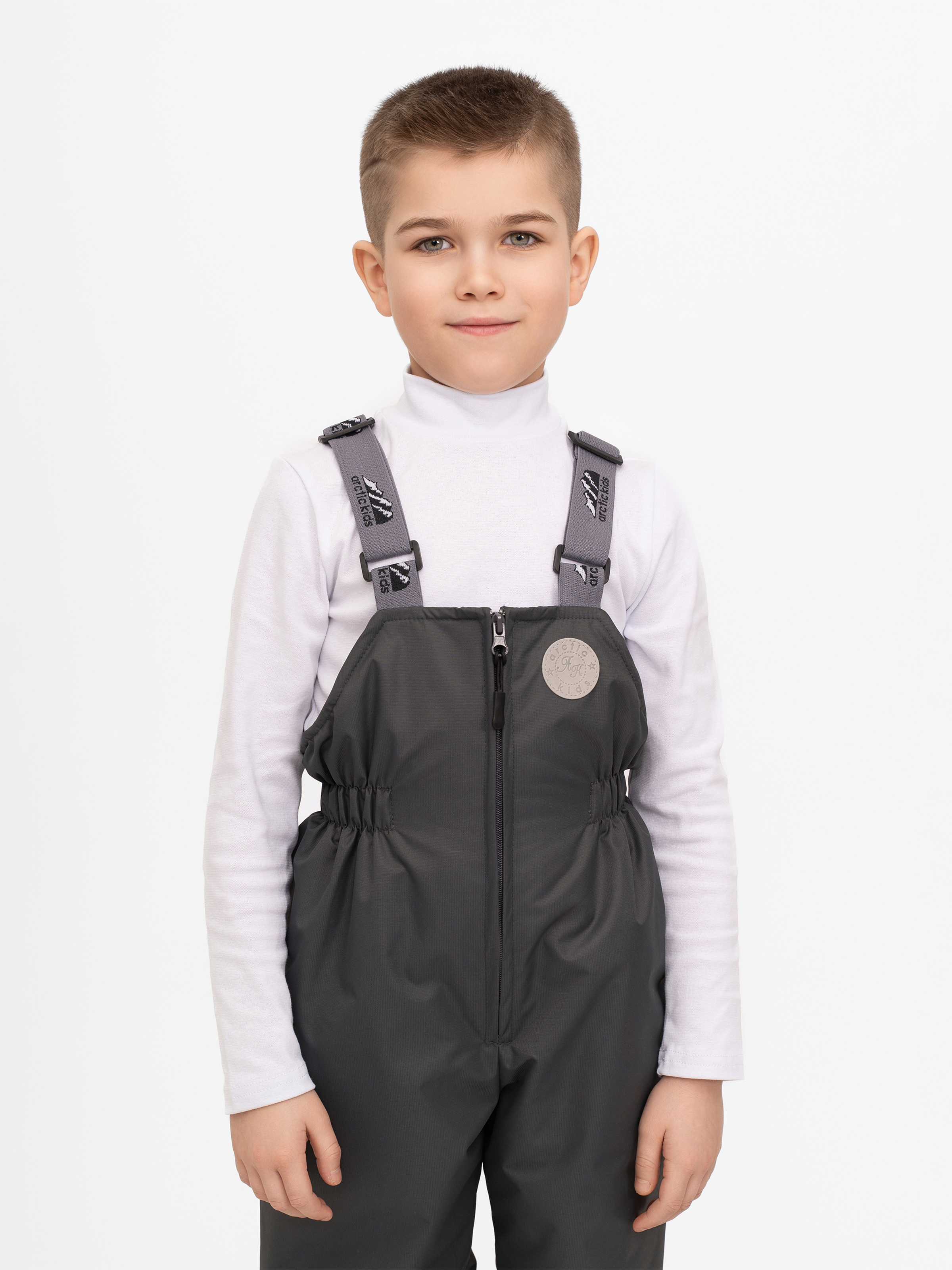 Полукомбинезон Arctic kids 60-013 серый - фото 21