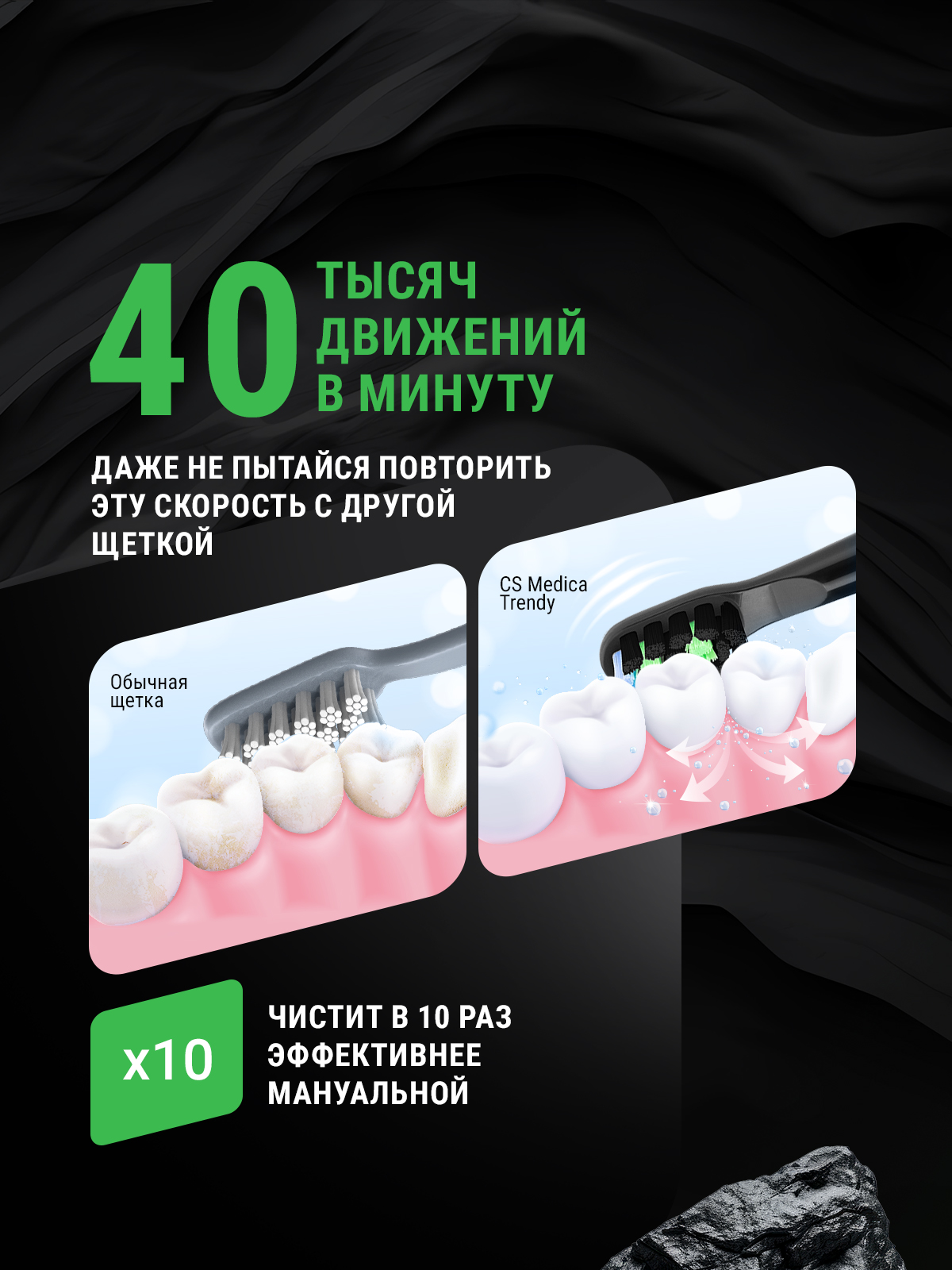 Зубная щетка электрическая CS MEDICA - фото 5