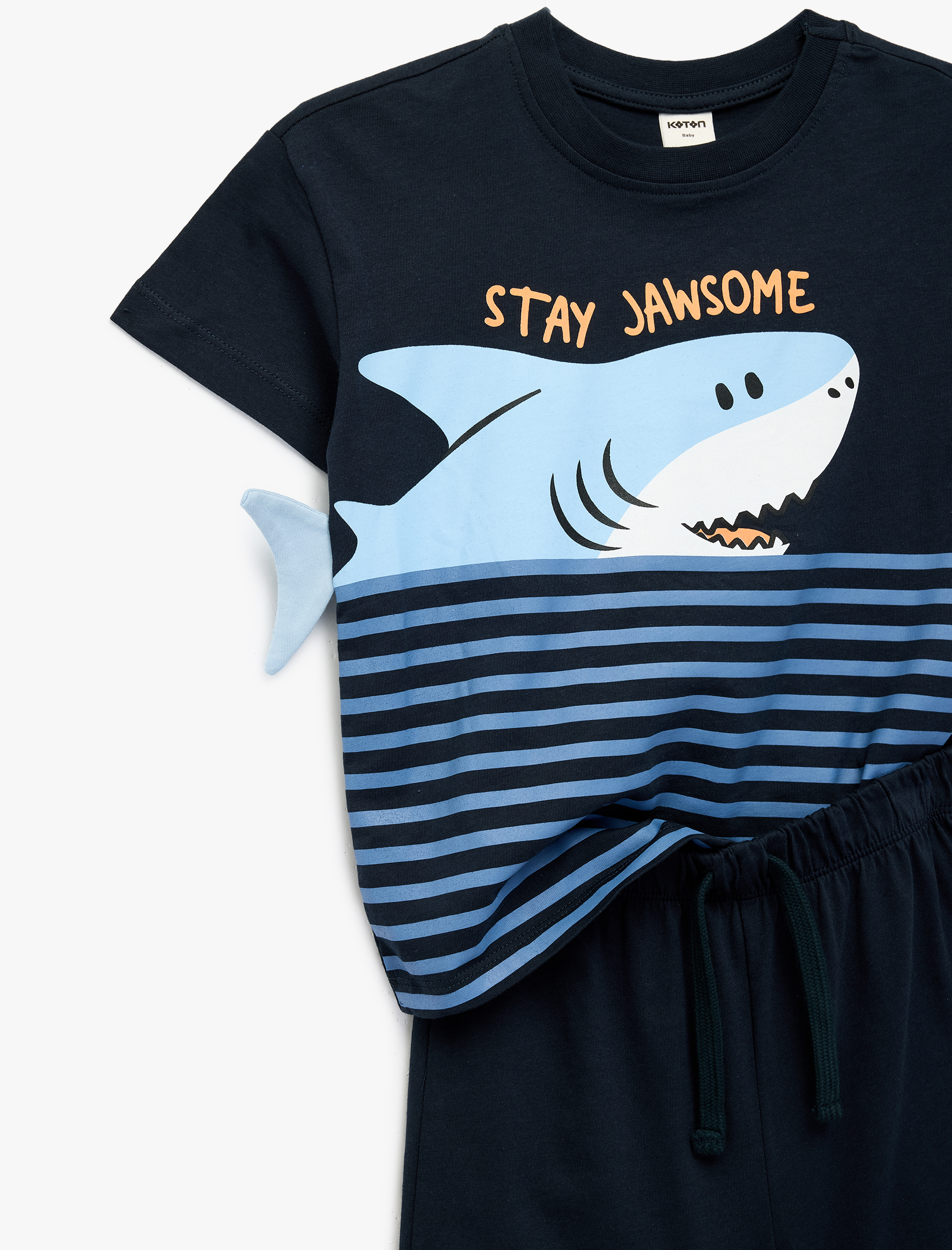 Футболка и шорты KOTON 6SMB10060TK704 - фото 3