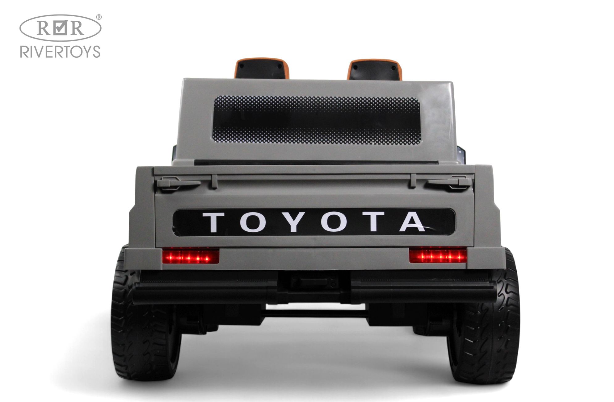 Электромобиль RIVERTOYS E555KX-PICKUP-GREY С пультом ДУ - фото 8