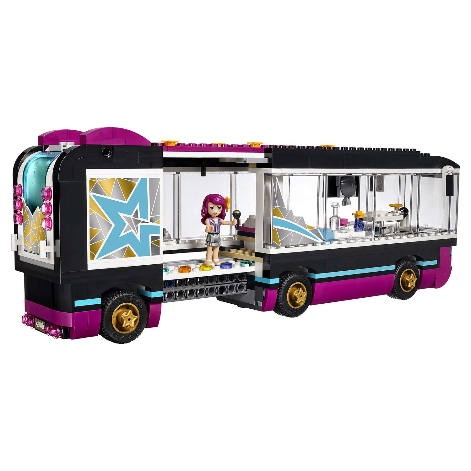 Конструктор LEGO Friends Поп звезда: гастроли блочный - фото 12