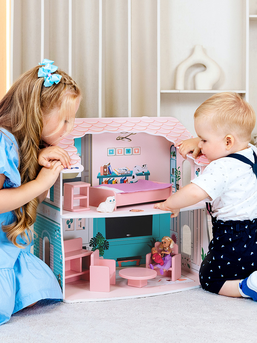 Домик для кукол PAREMO с мебелью PD225-518 - фото 11