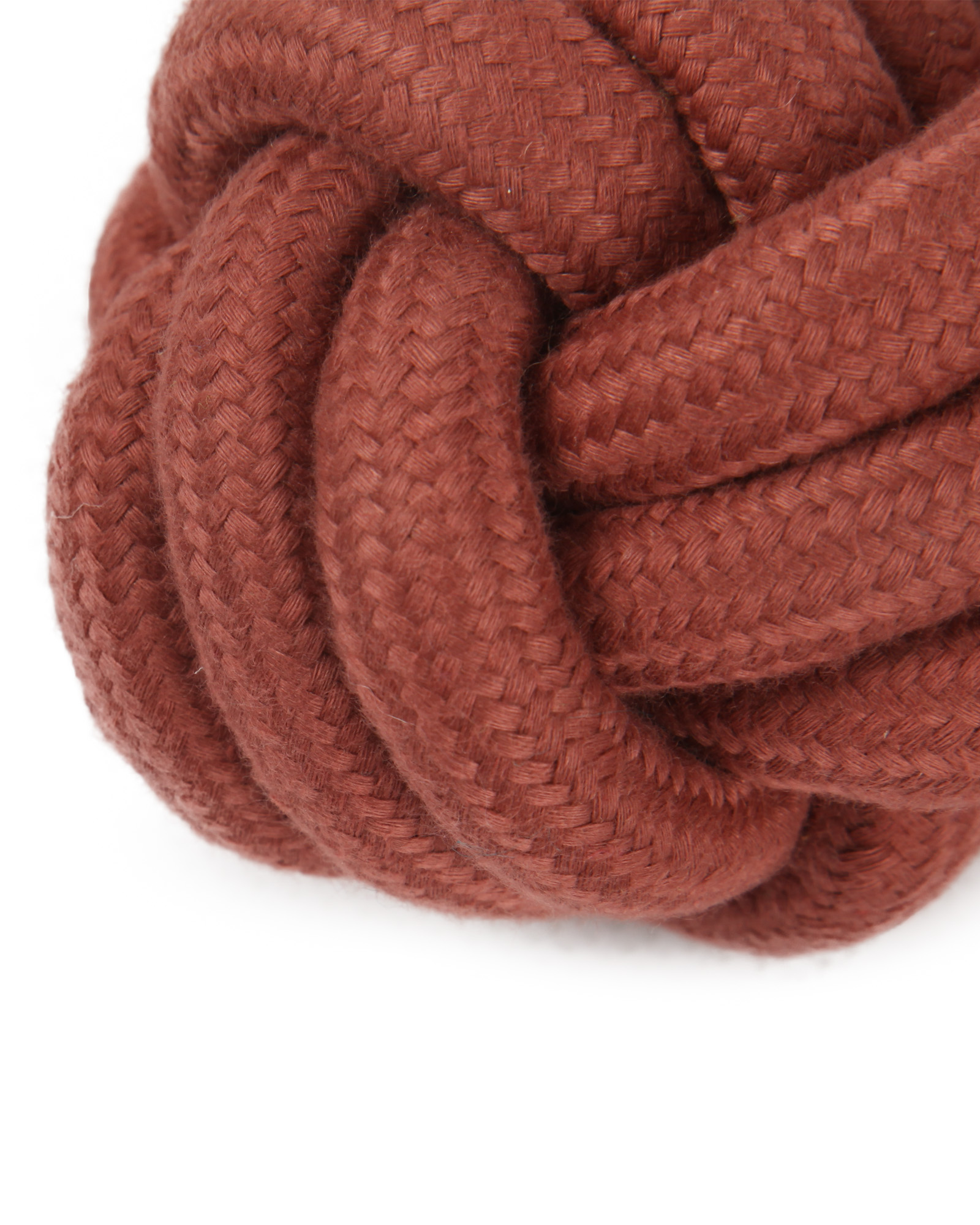 Игрушка для собак Barbaks Канатный мячик 9.5см - фото 5