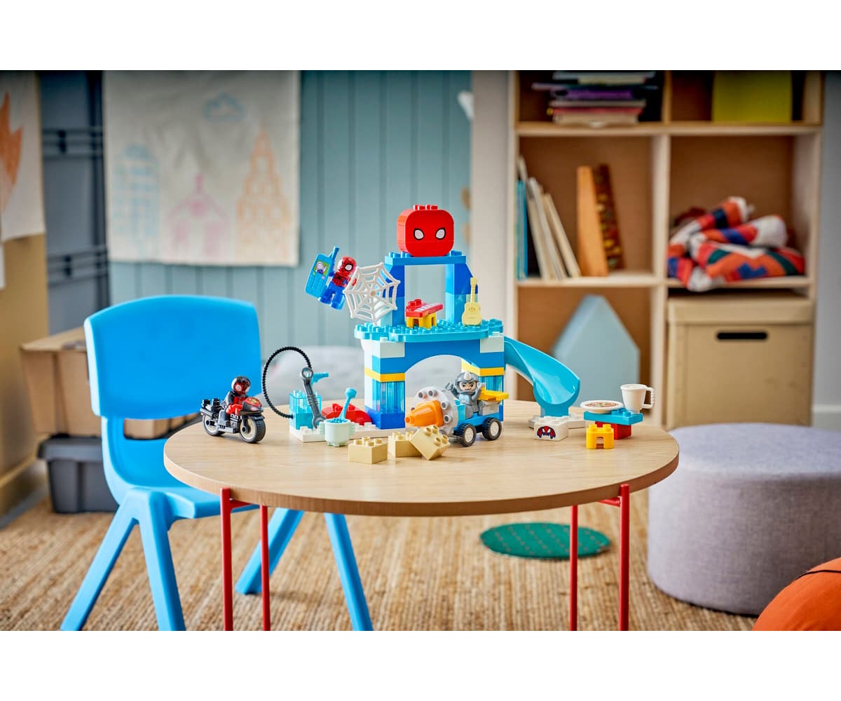 Конструктор LEGO DUPLO Паутинный штаб команды Спайди 65 дет. - фото 7